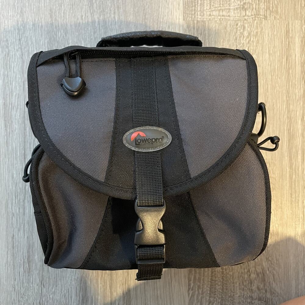 Lowepro EX 140 Camera Bag Black Grey Padded Shoulder Case Travel